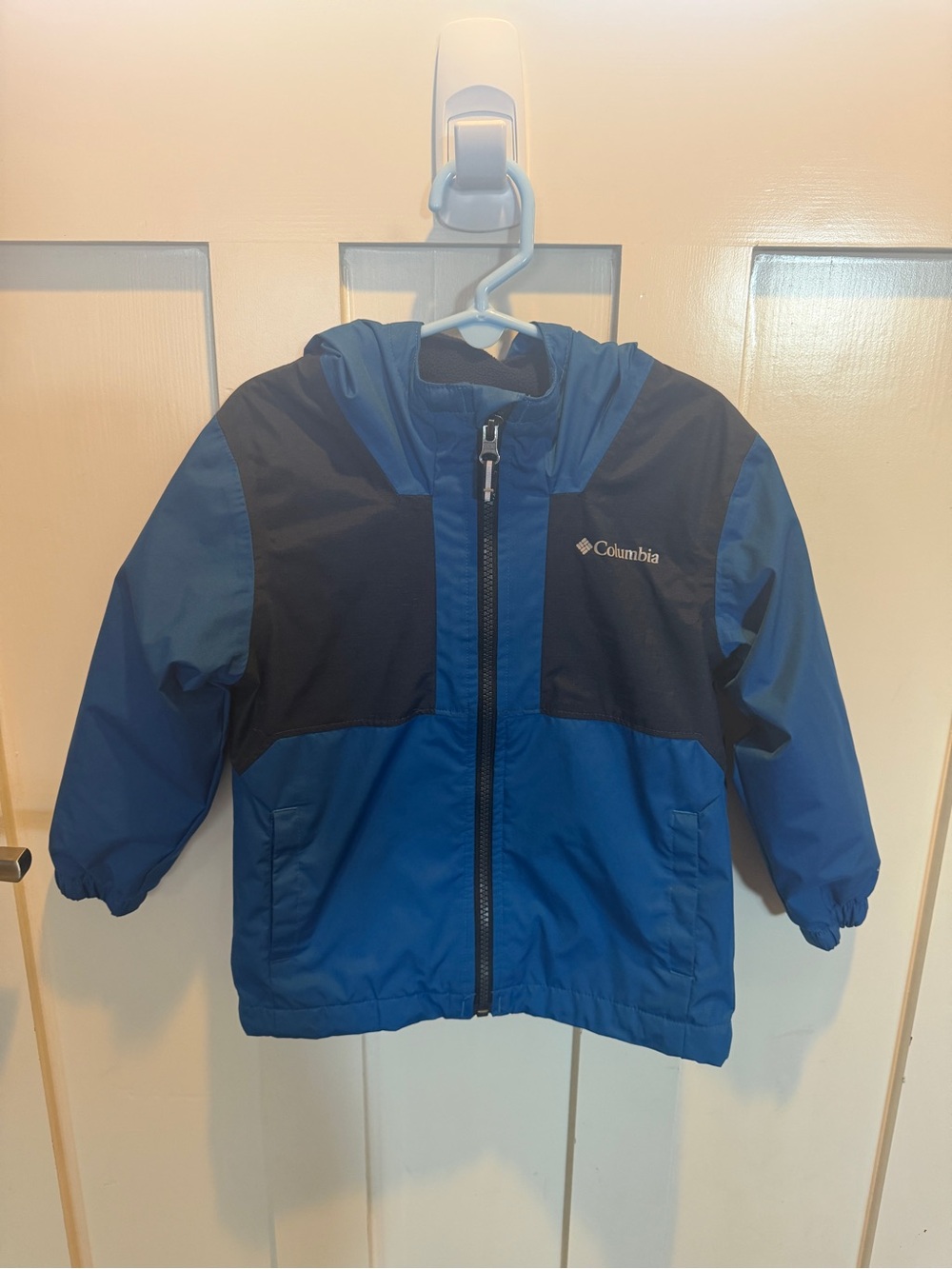 Columbia Fleece-lined Rain Jacket - size 4T